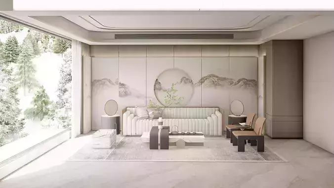 Living Romm Modern Stayle 