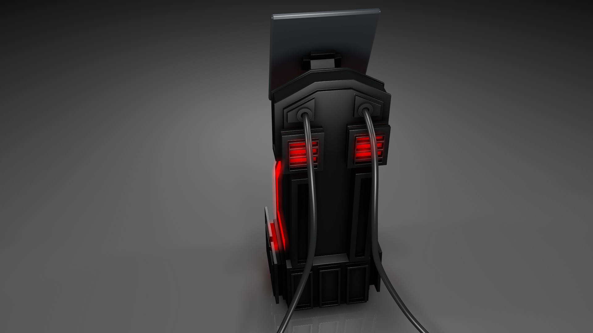 Control Panel 3D model_3