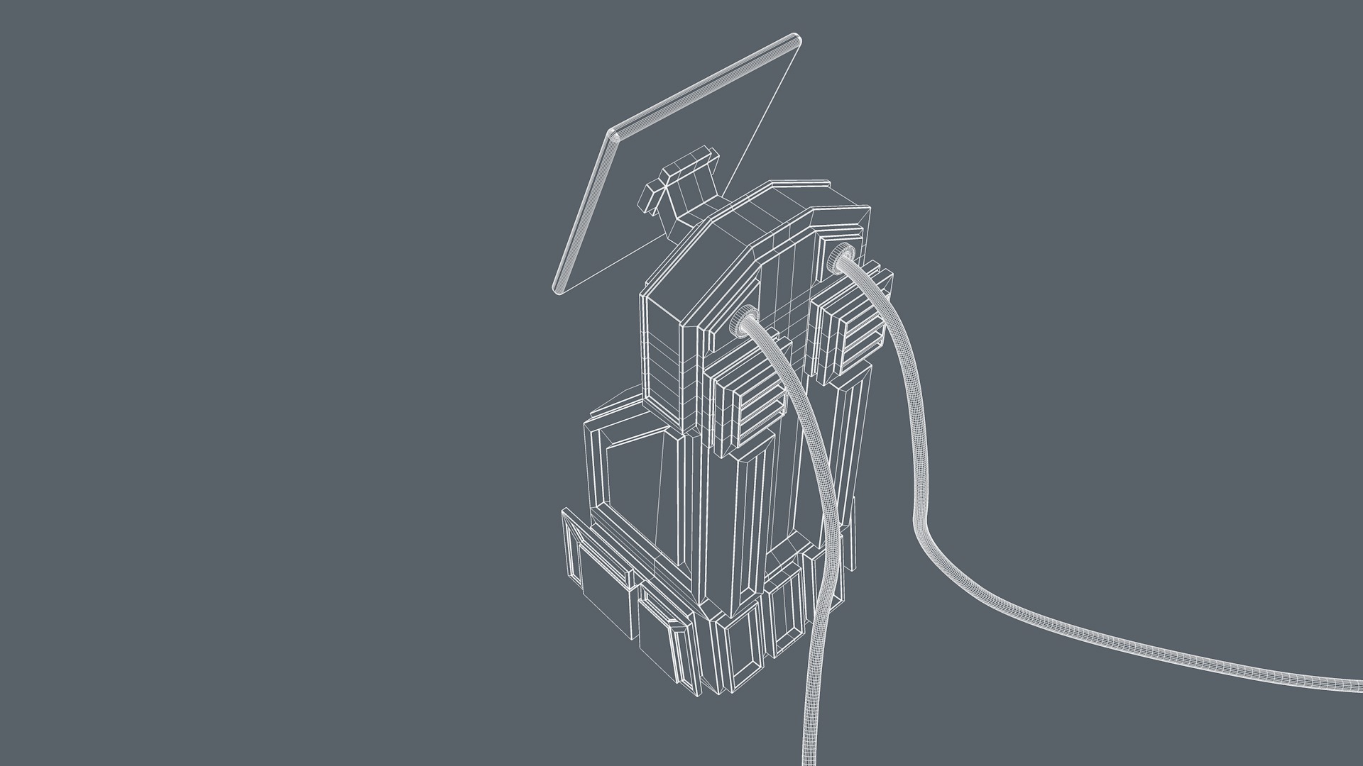 Control Panel 3D model_10