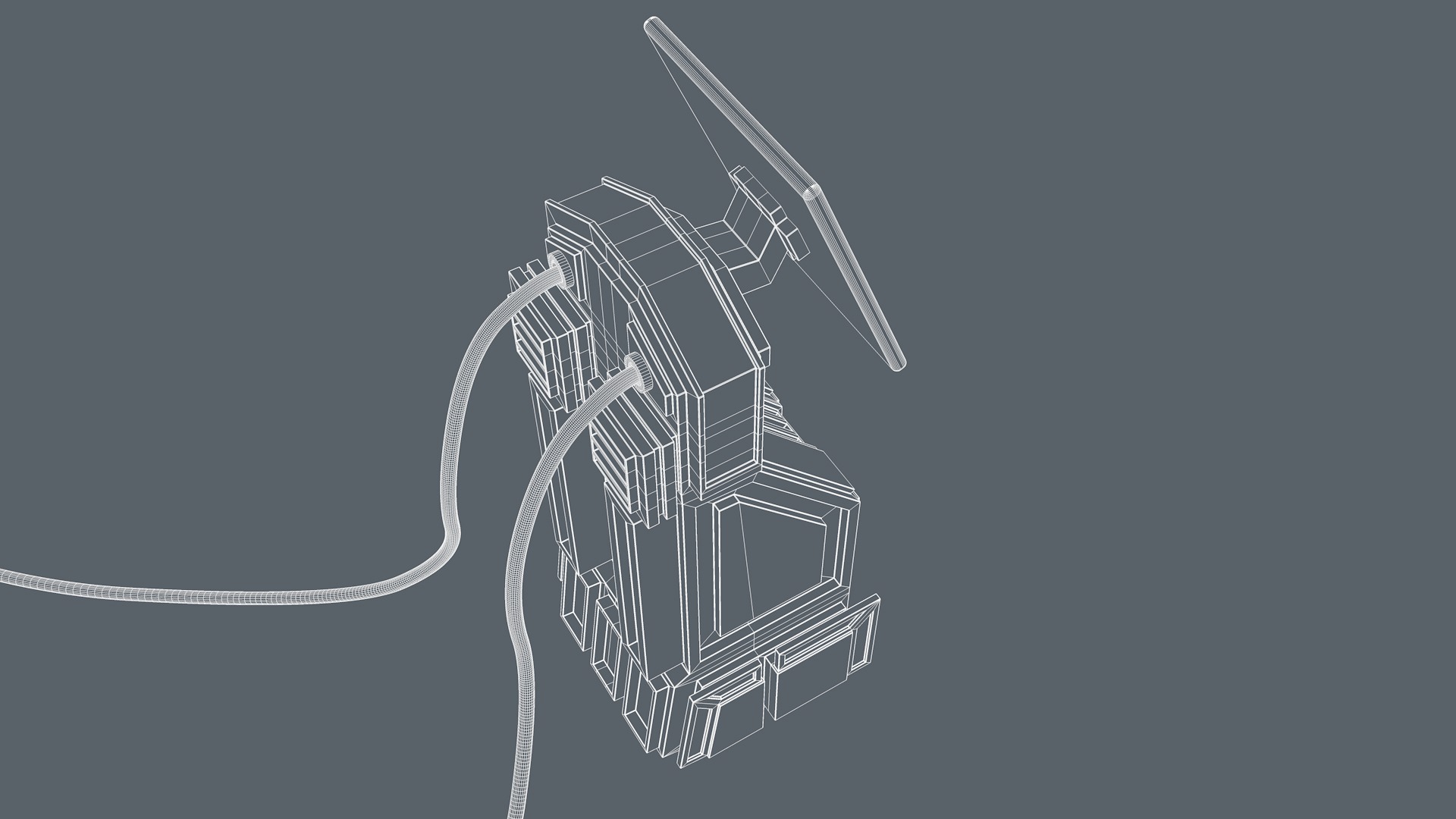 Control Panel 3D model_15