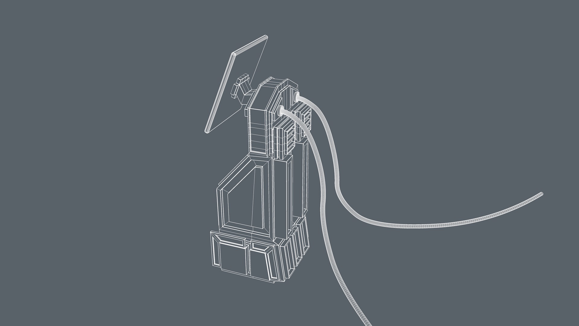 Control Panel 3D model_12
