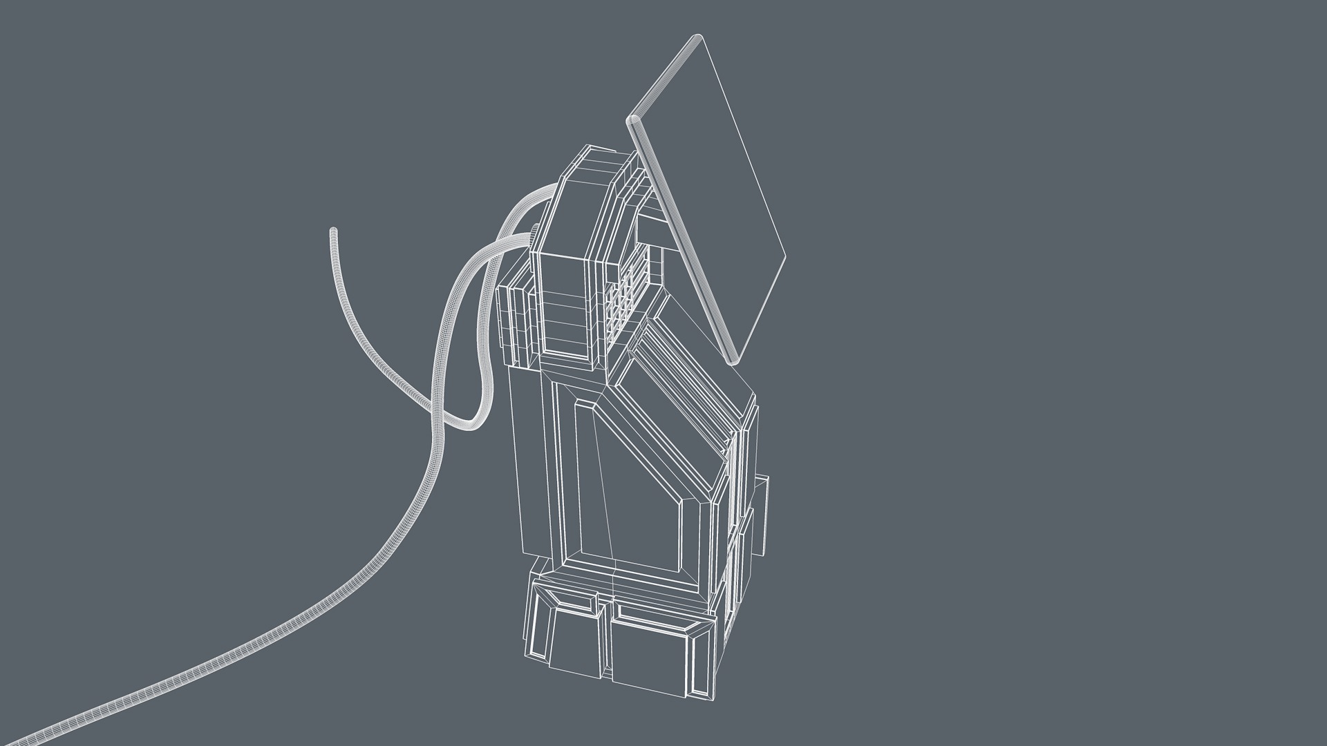 Control Panel 3D model_14