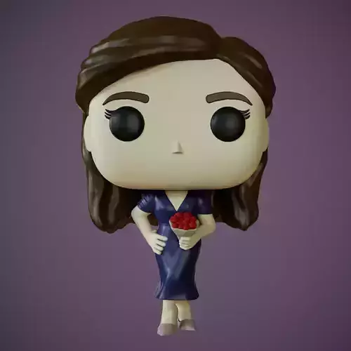 Custom pop Mujer 3D print model