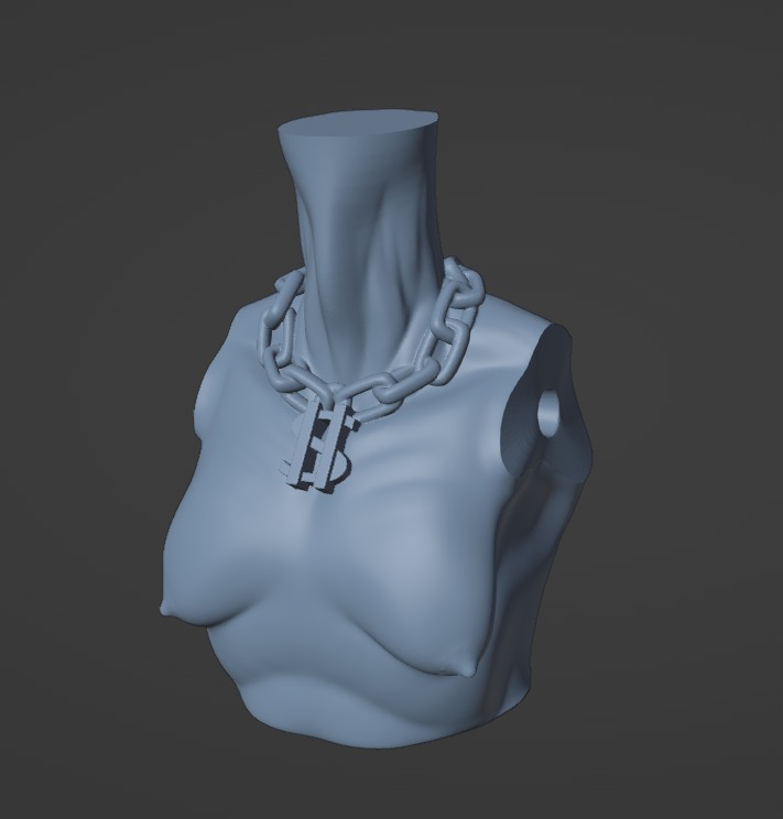 AquaTeen Little Brittle and Vampire form 3D print model_10