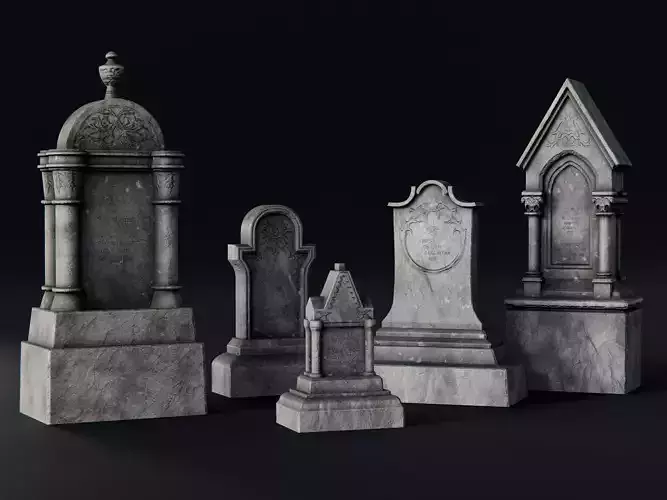 gothic gravestones