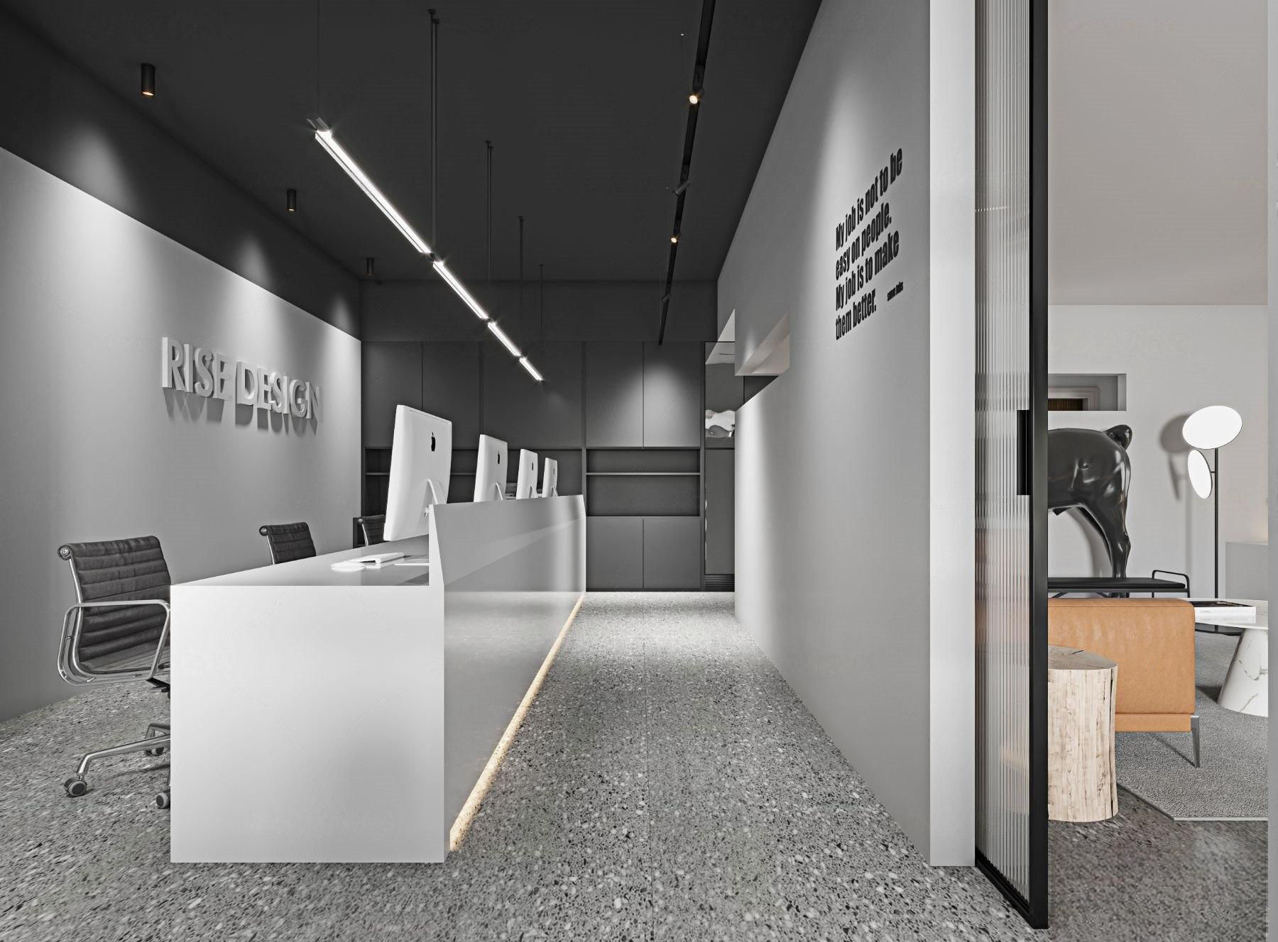 office interior 3D model_1