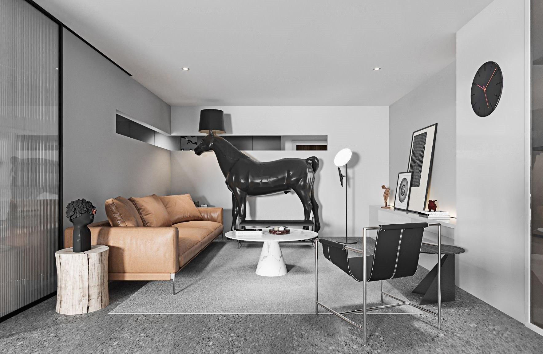 office interior 3D model_2