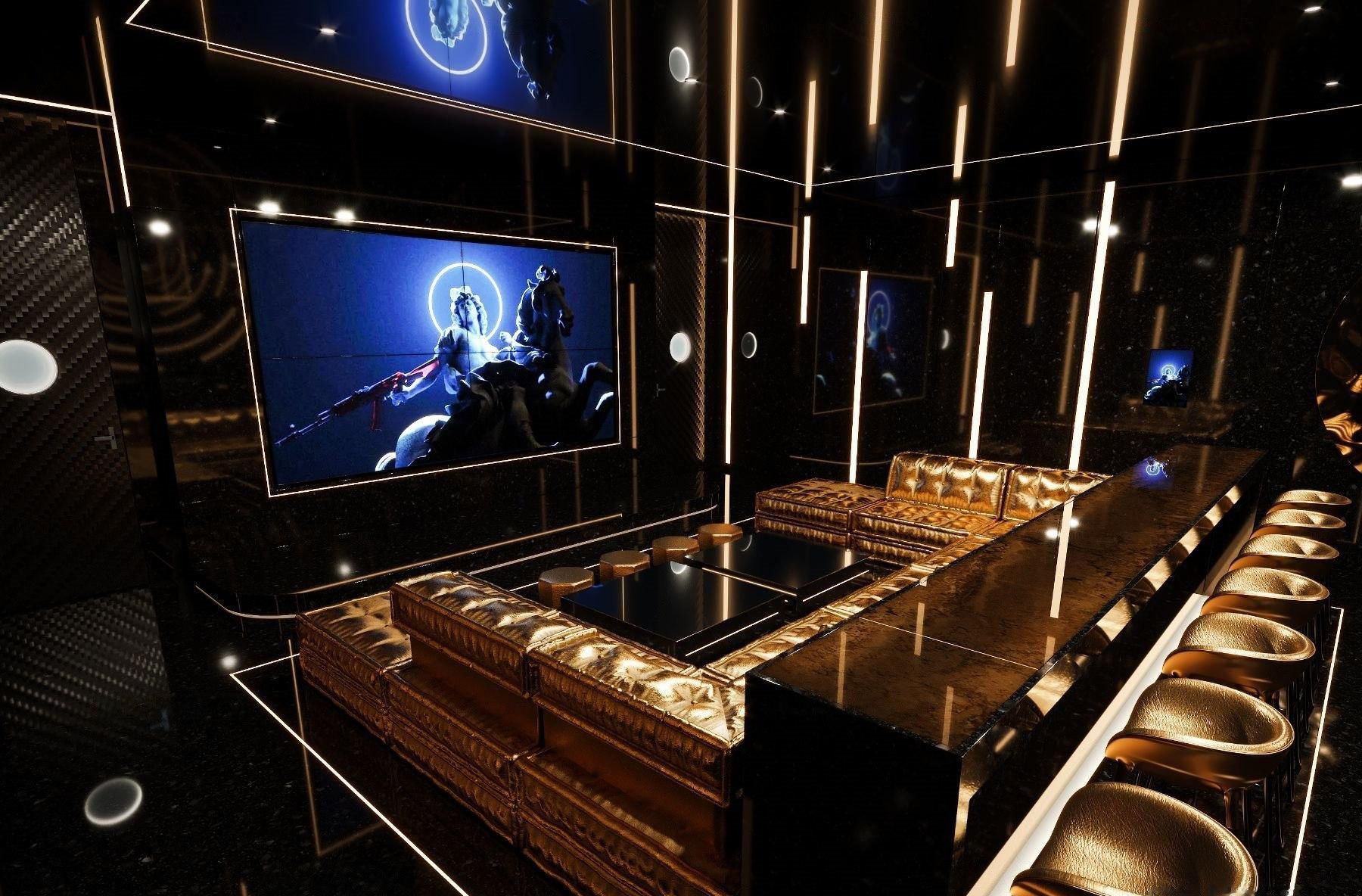 KTV  room 3D model_1