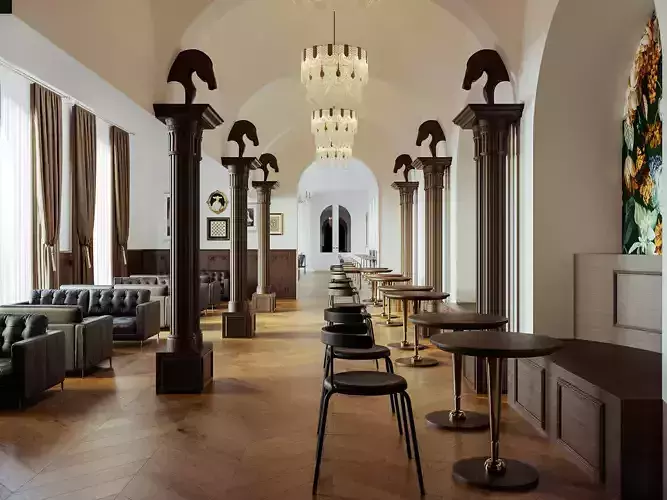  restaurant cafe  interior  