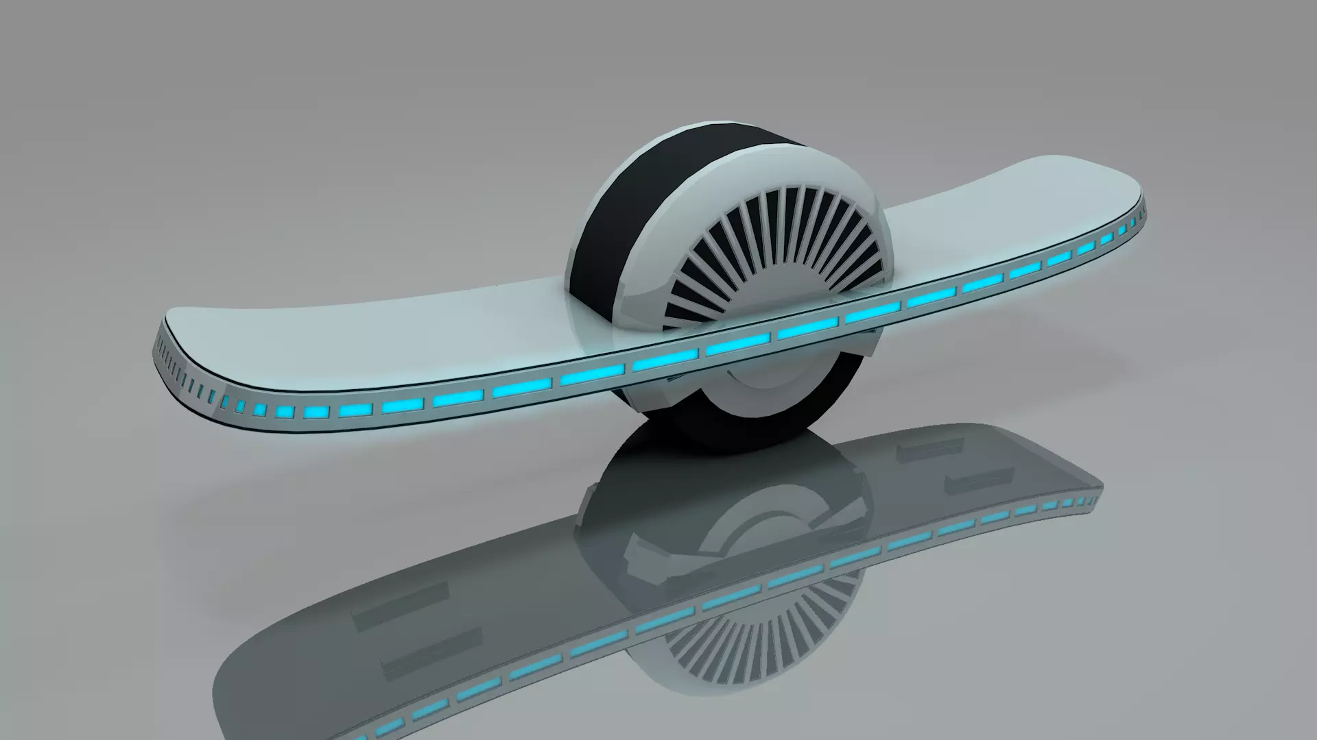 Hoverboard 3D model_0