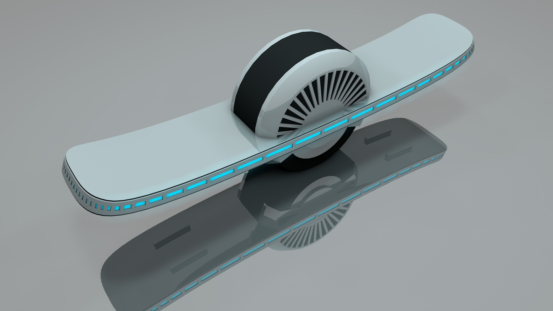 Hoverboard 3D model_1