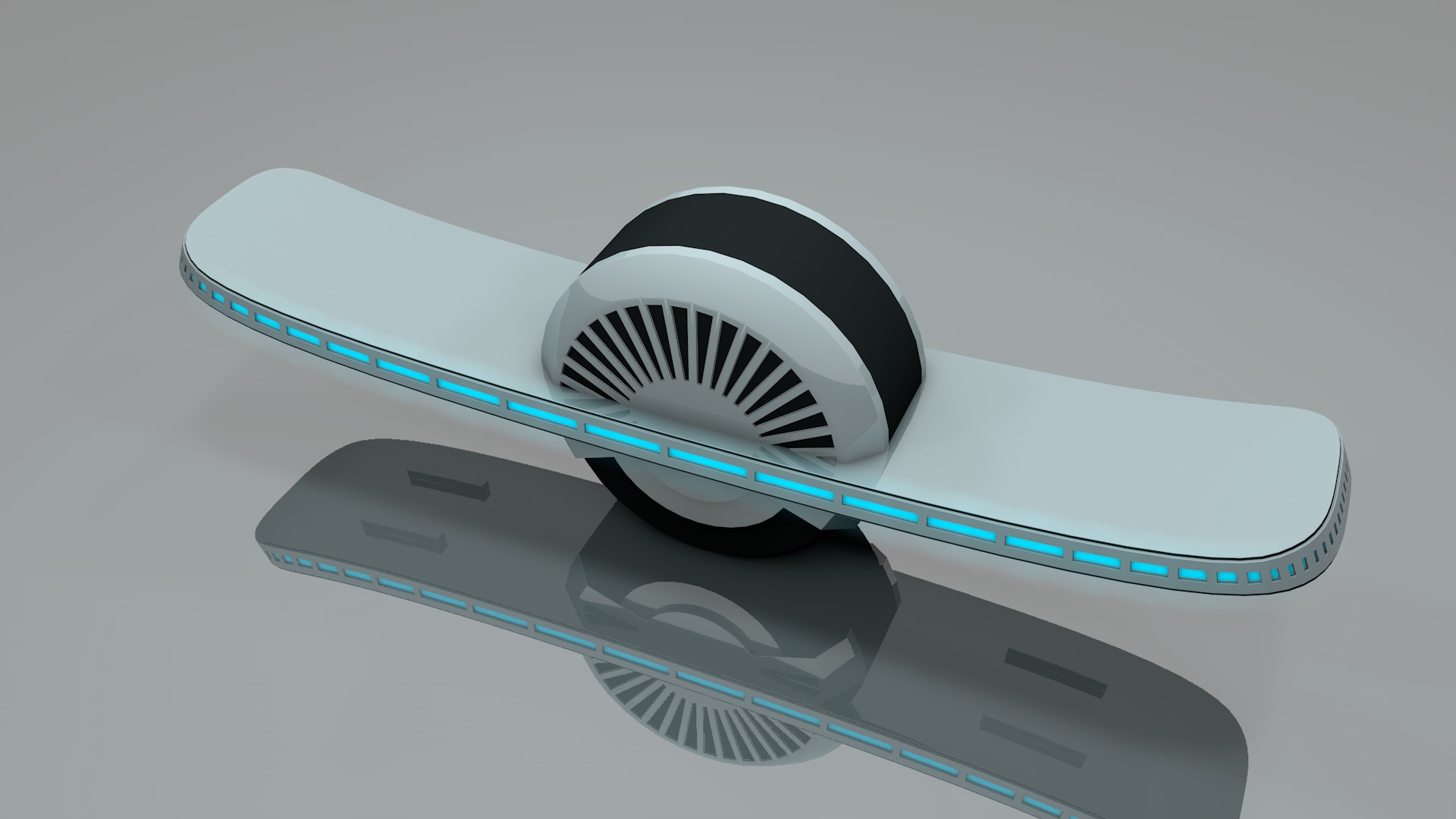 Hoverboard 3D model_4