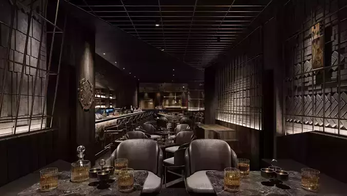 night club  interior