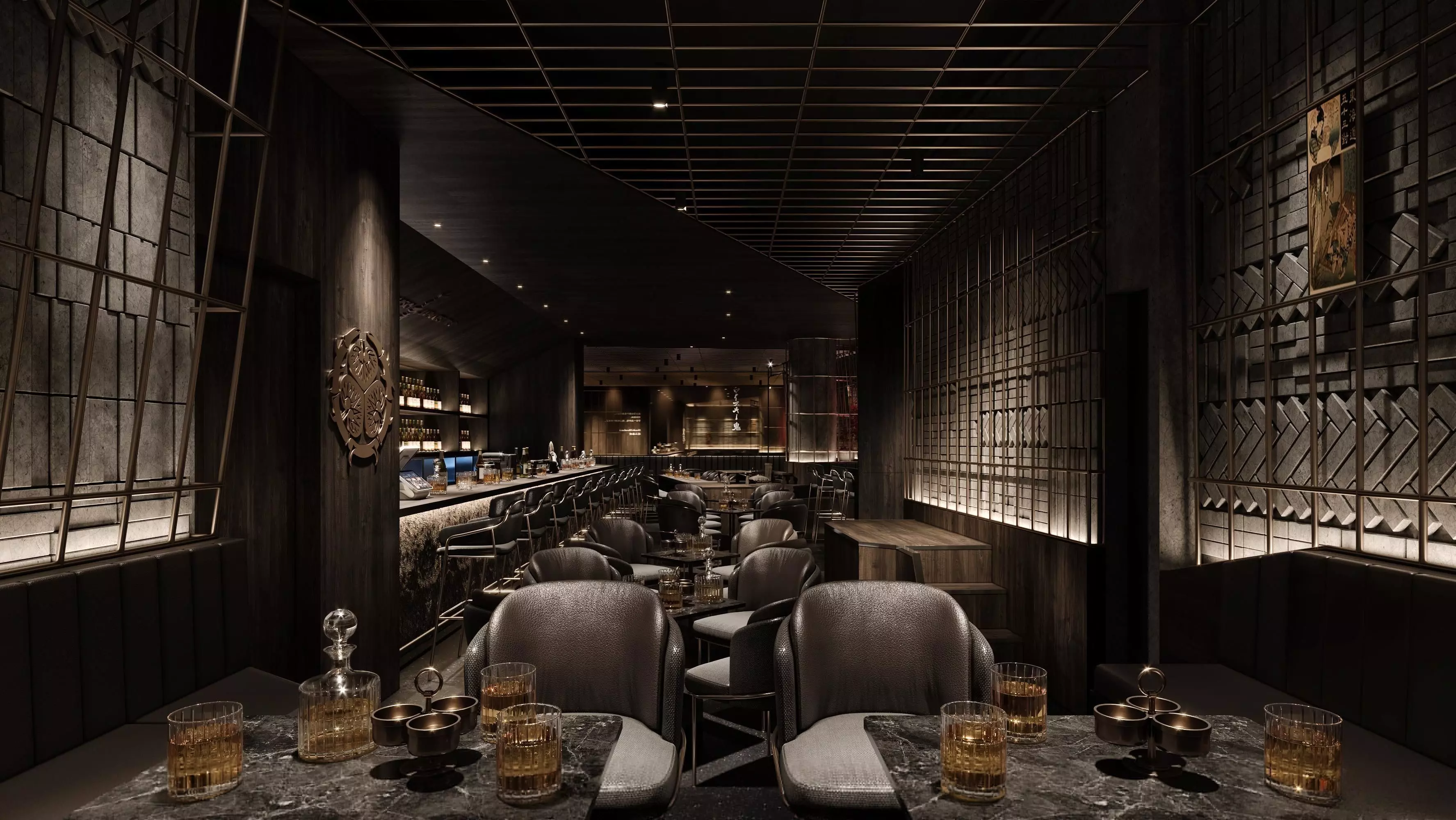 night club  interior 3D model_0