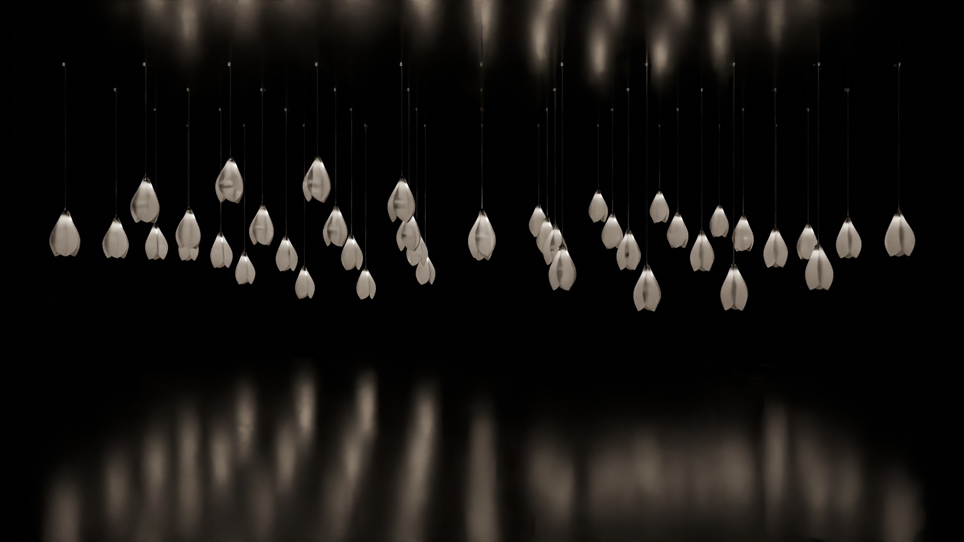 Bloom ceiling lamp 3D model_6