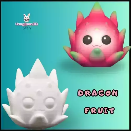 Dragon Fruit 3D print model