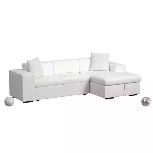 Thompson Sectional With Sleeper And Reversible Storage Chaise