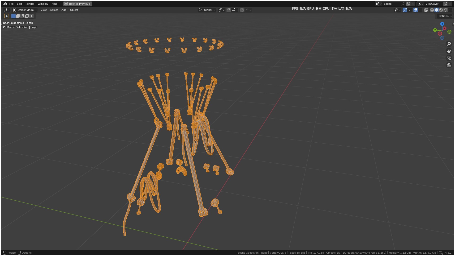 Air Balloon 3D model_86
