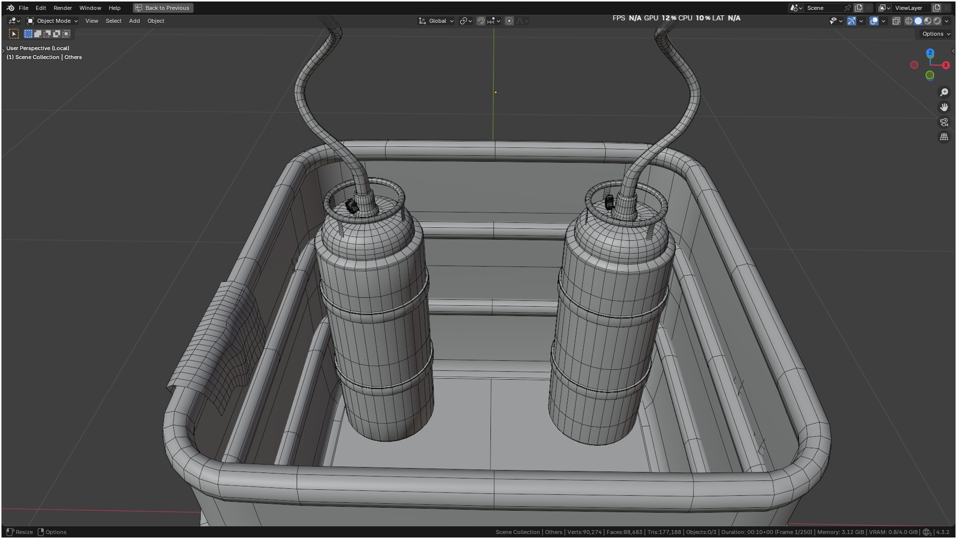 Air Balloon 3D model_95
