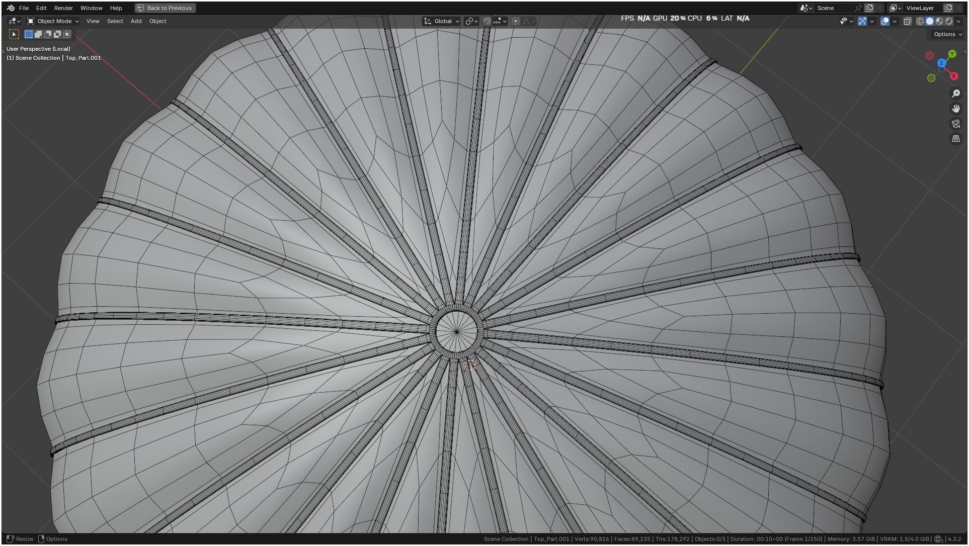 Air Balloon 3D model_88