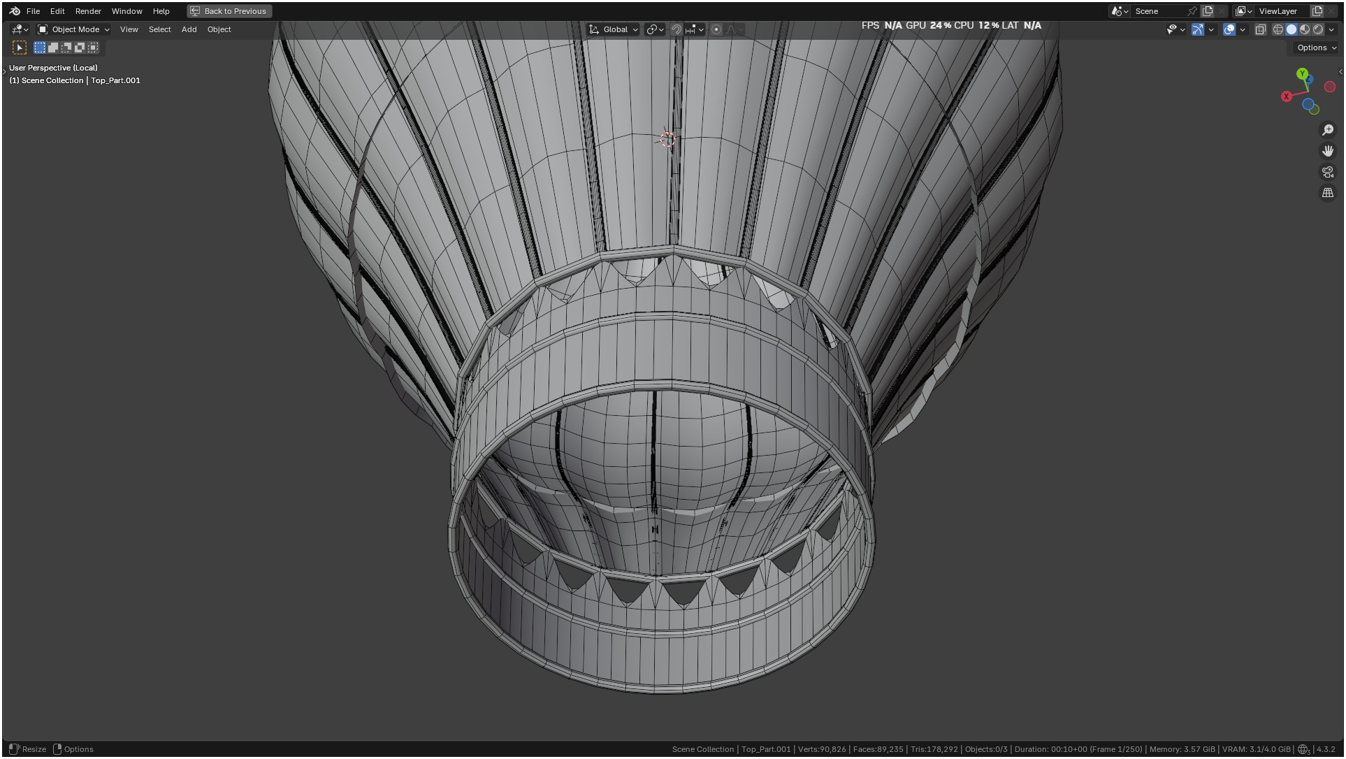 Air Balloon 3D model_60