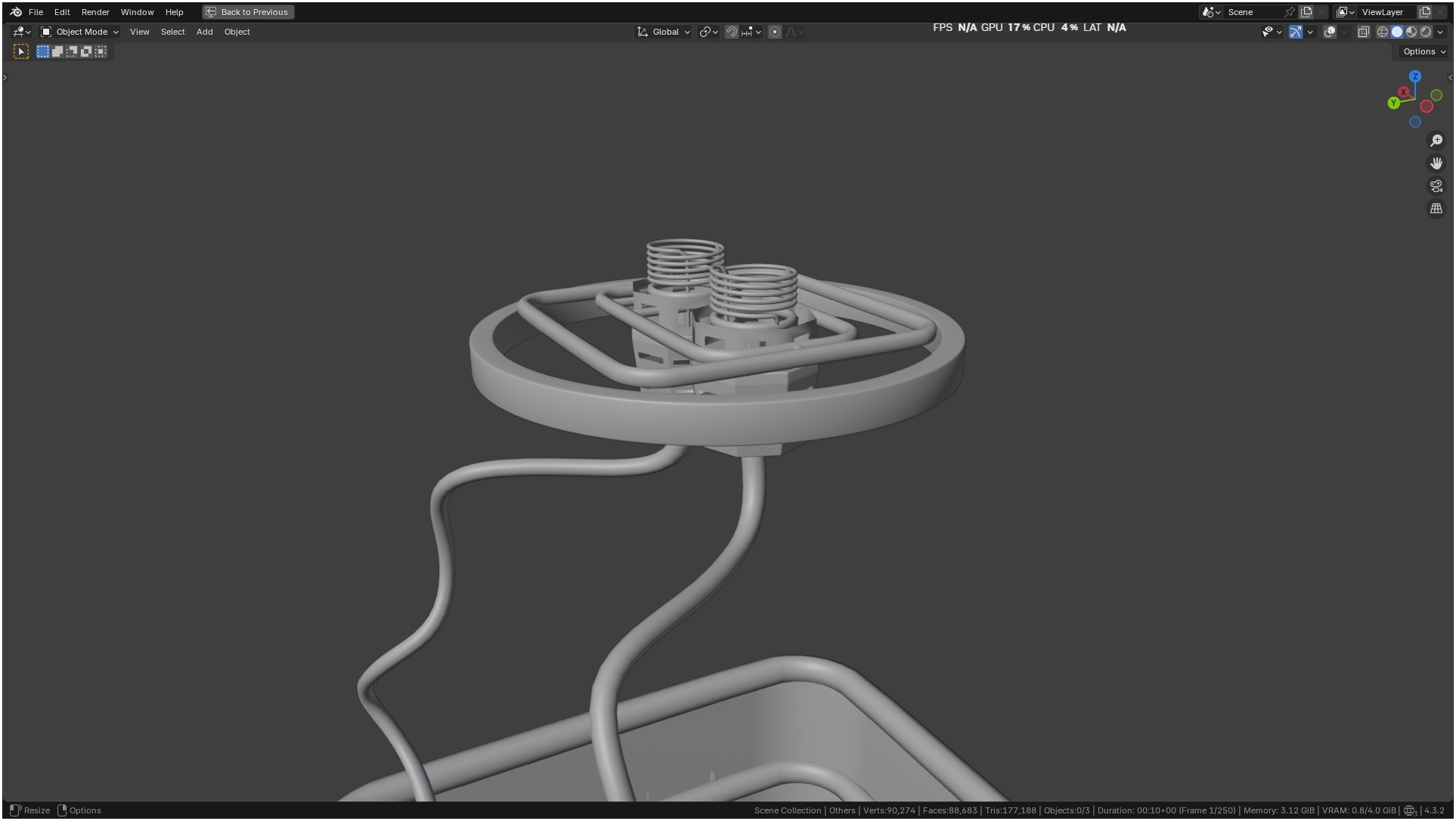 Air Balloon 3D model_49