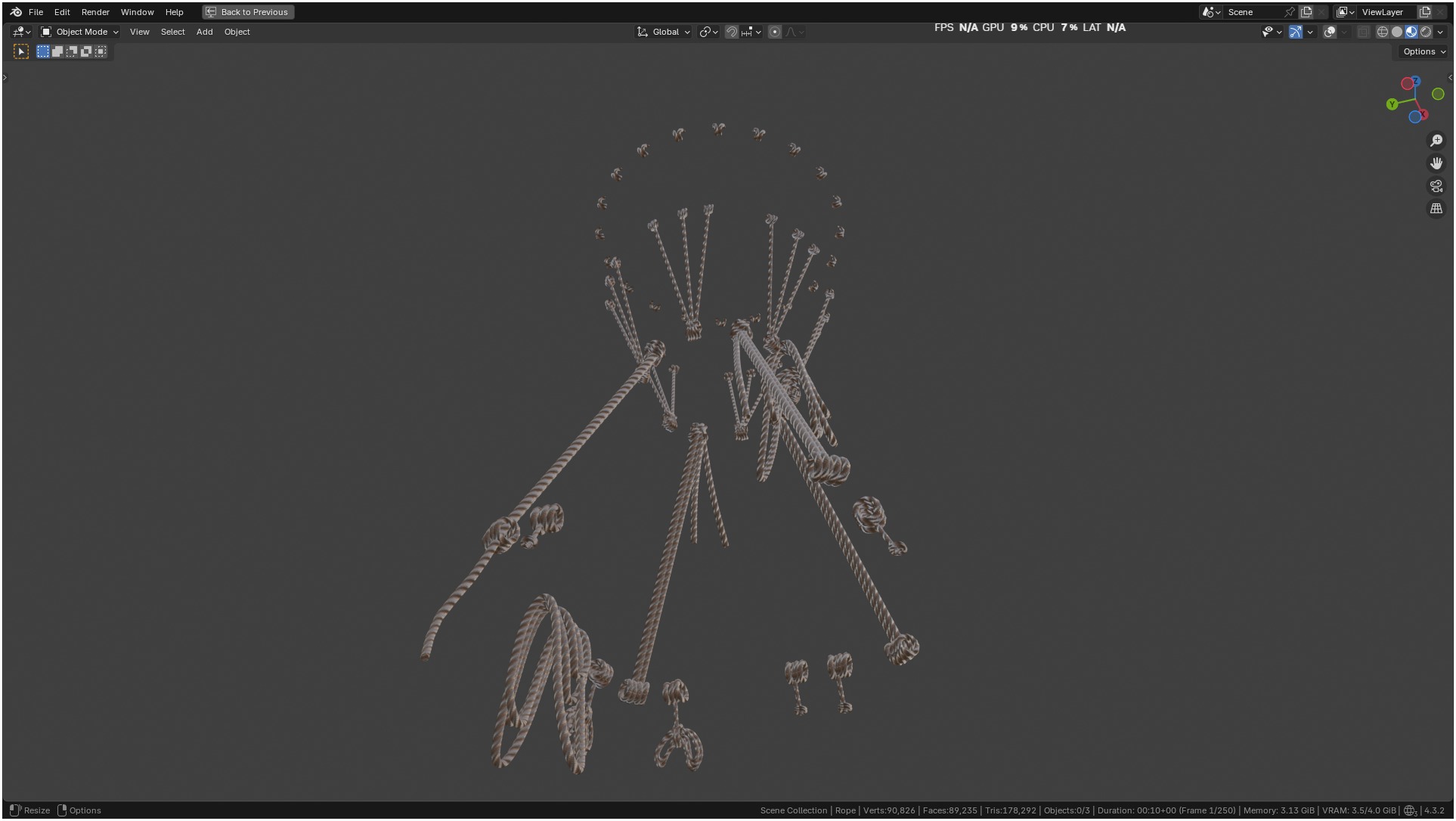 Air Balloon 3D model_72