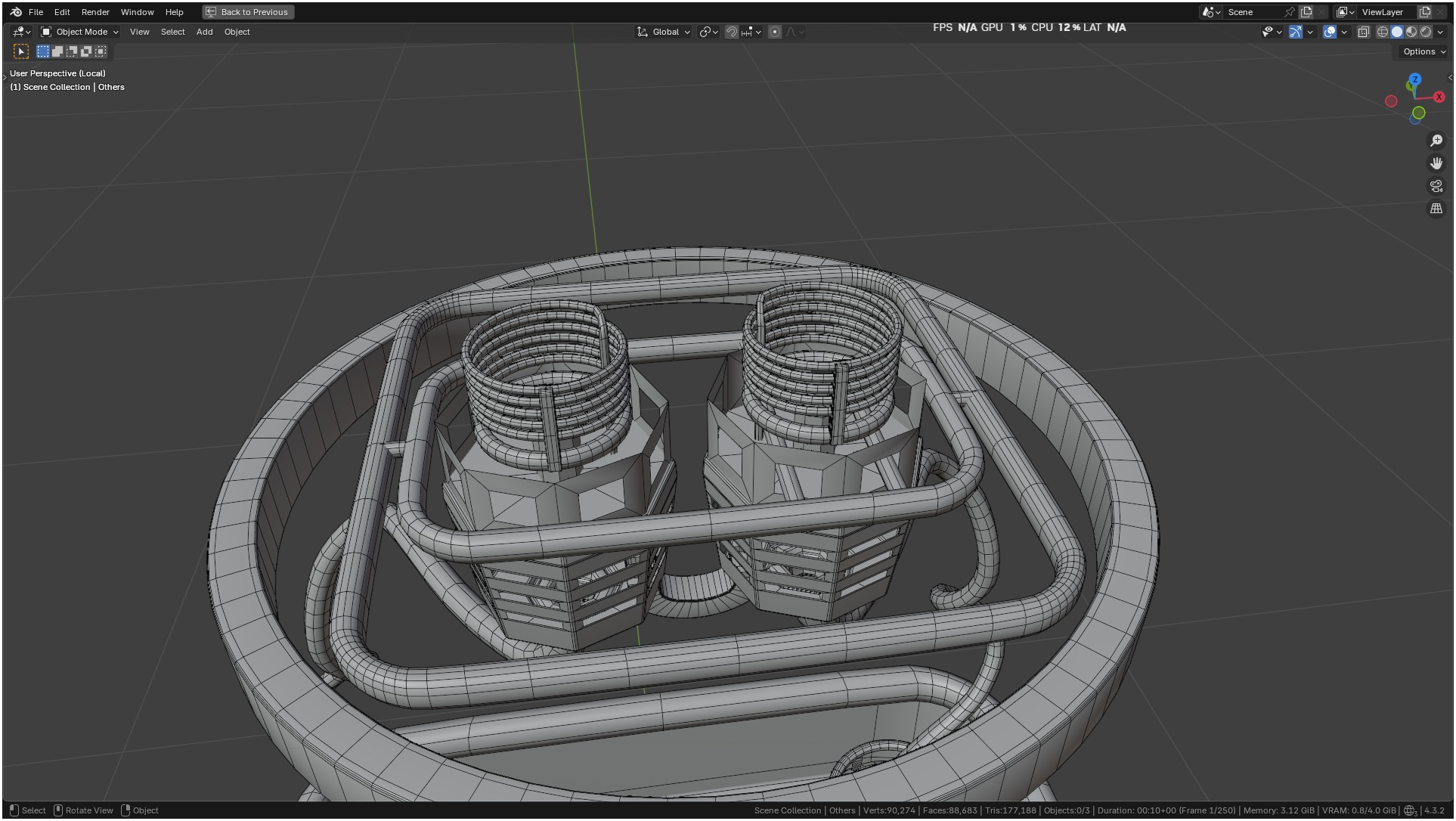 Air Balloon 3D model_98