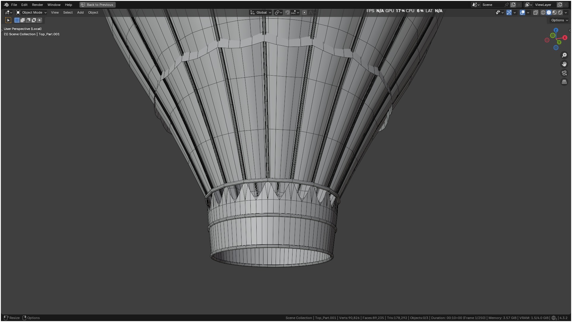 Air Balloon 3D model_43