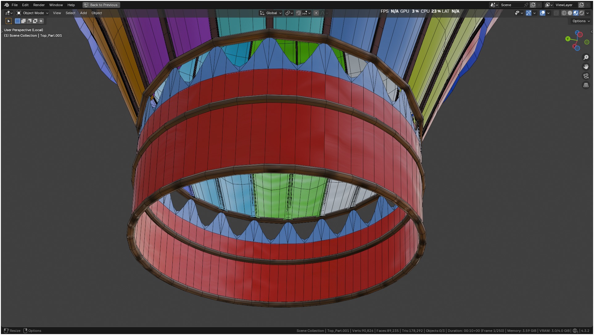 Air Balloon 3D model_55