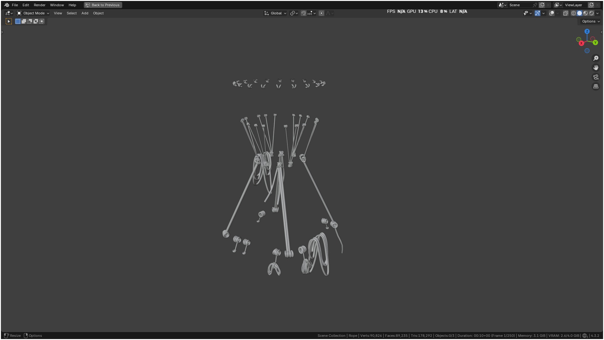 Air Balloon 3D model_73
