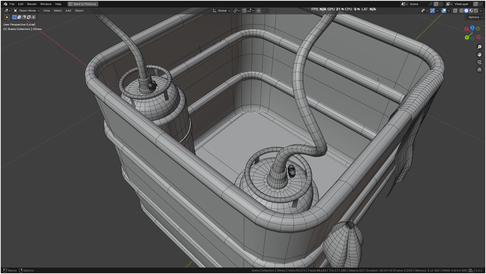 Air Balloon 3D model_99