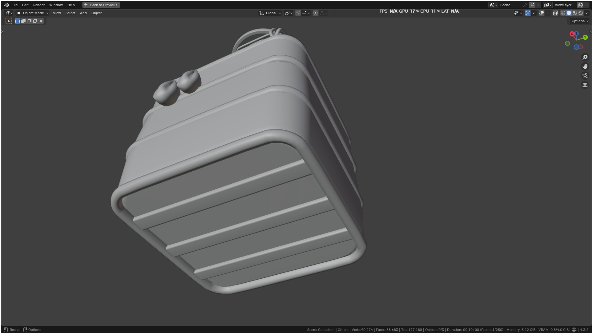 Air Balloon 3D model_97