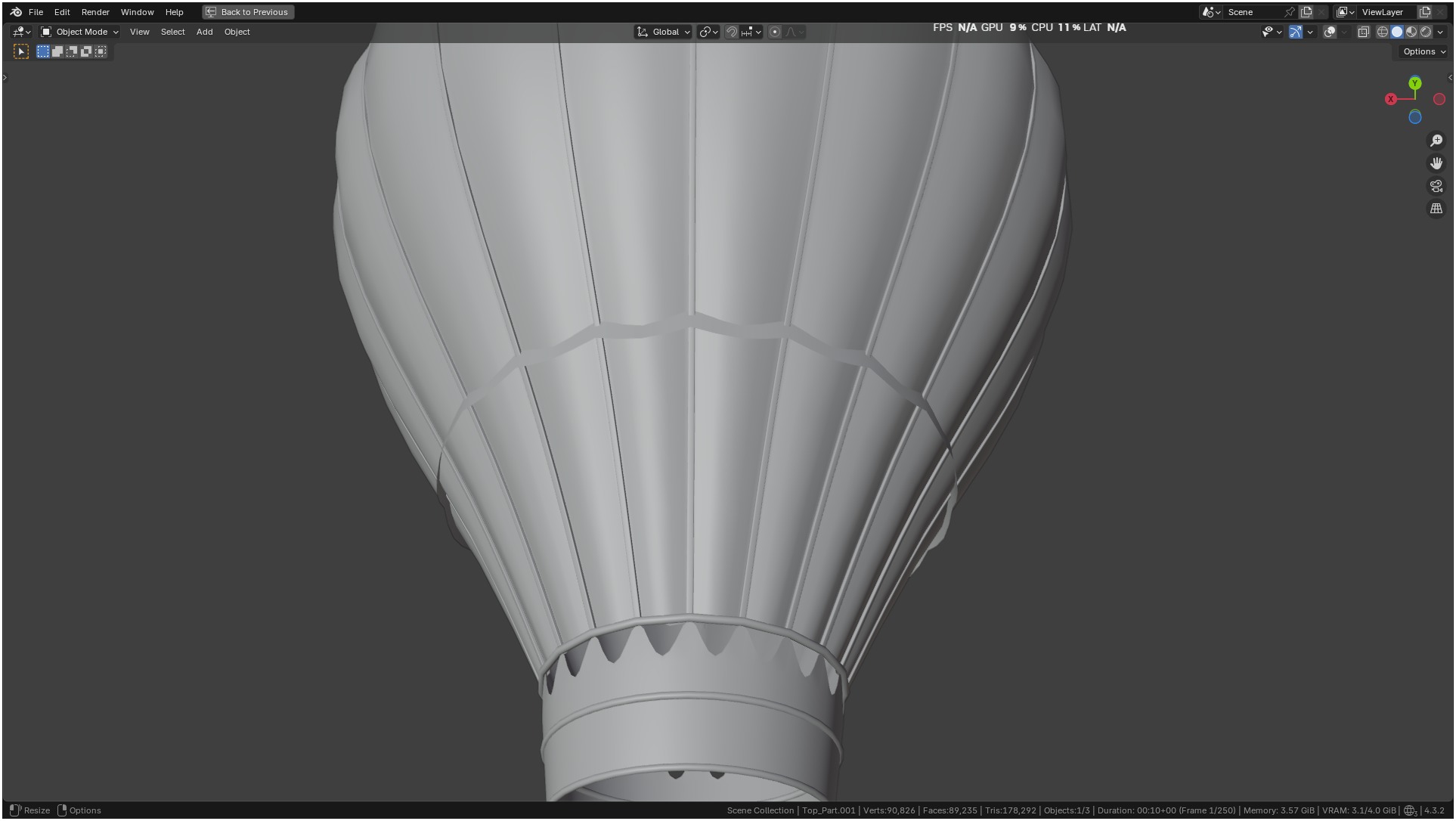 Air Balloon 3D model_13
