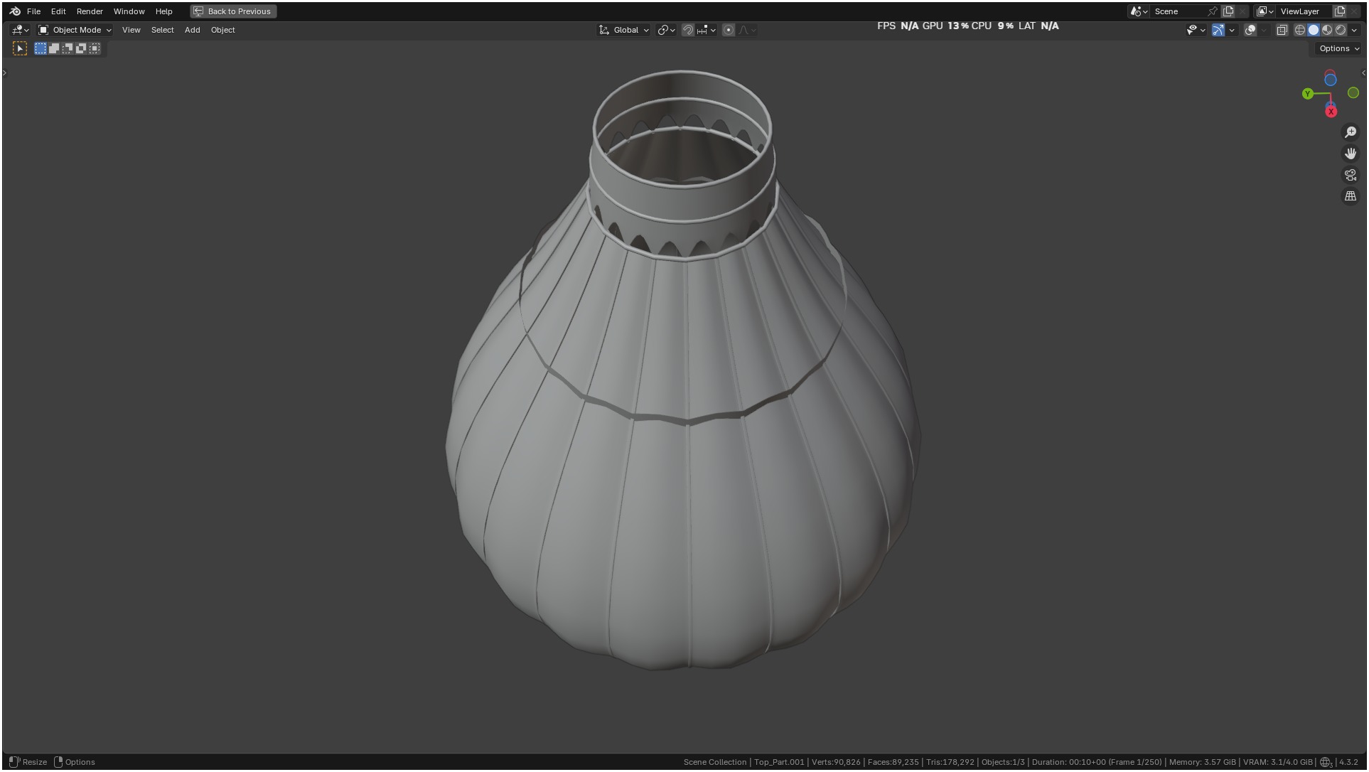 Air Balloon 3D model_11