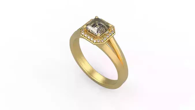 Woman Solitaire 1801