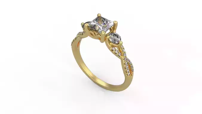 Woman Solitaire 1819