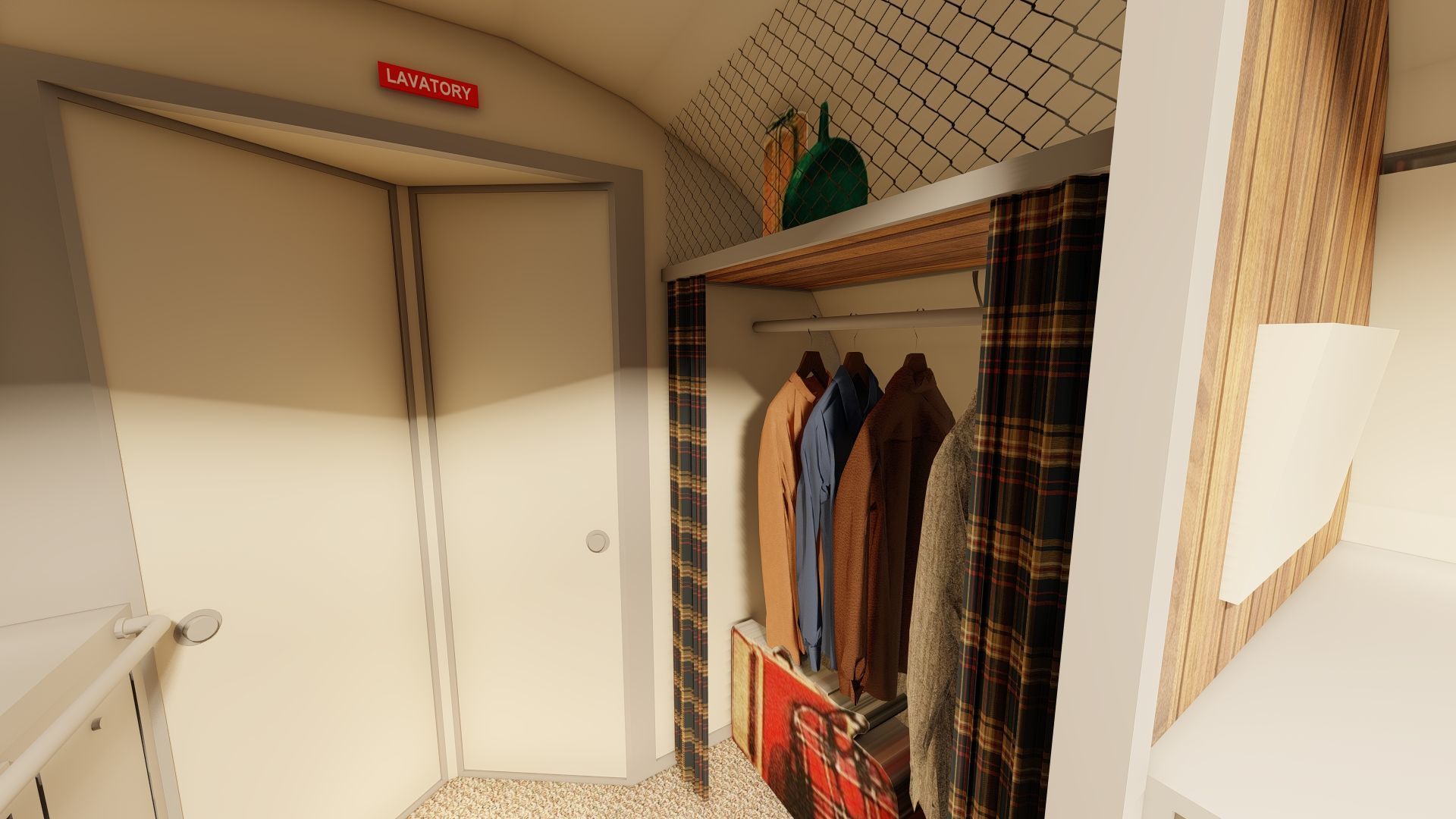 AMERICAN OVERSEAS AIRLINES CONSTELLATION L-049 and DOUGLAS DC-4 3D model_28