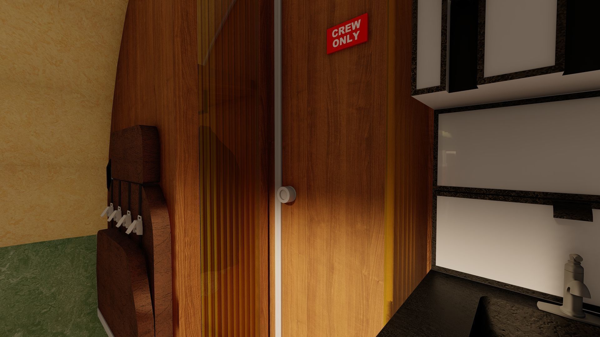 AMERICAN OVERSEAS AIRLINES CONSTELLATION L-049 and DOUGLAS DC-4 3D model_40