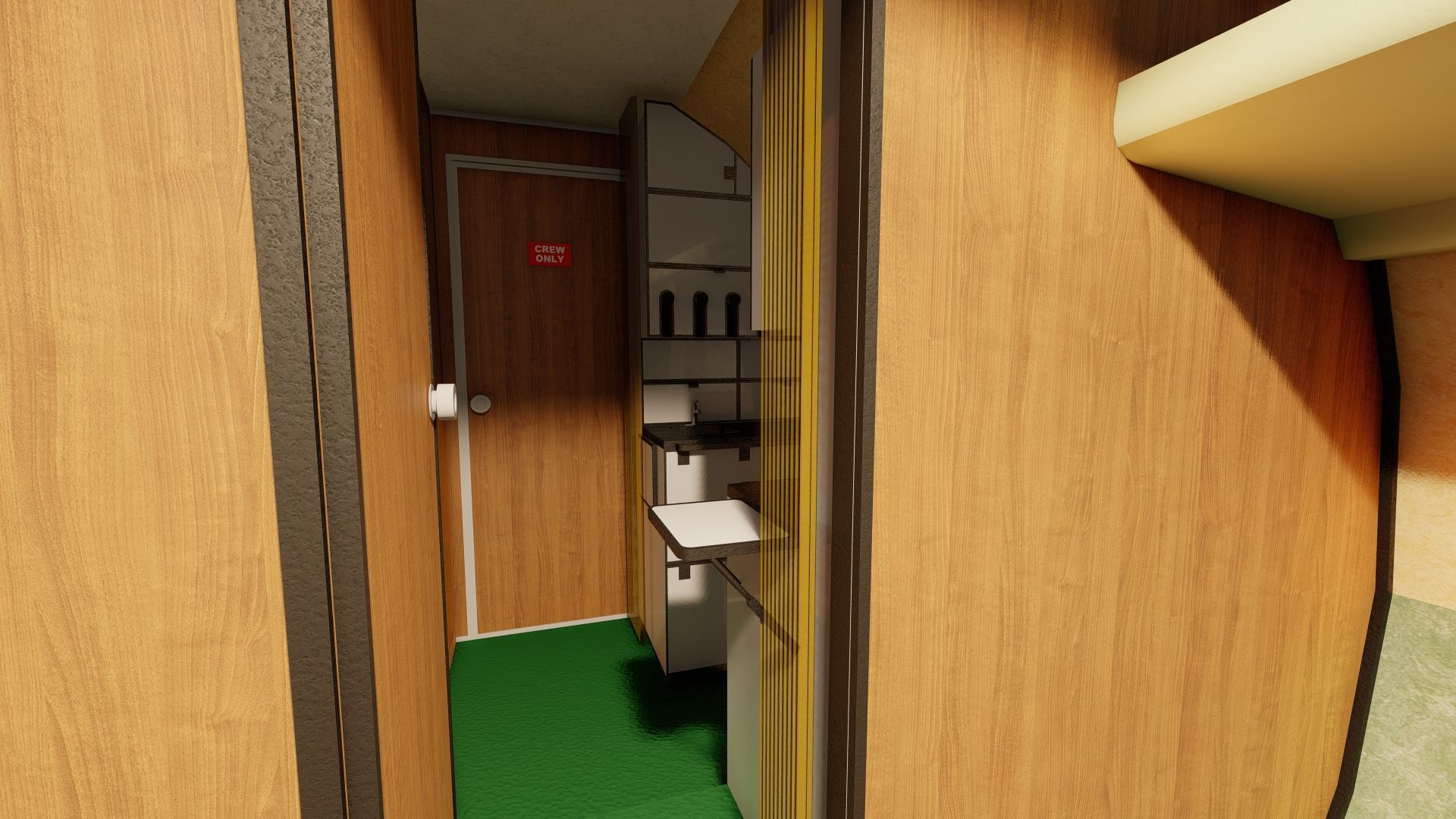 AMERICAN OVERSEAS AIRLINES CONSTELLATION L-049 and DOUGLAS DC-4 3D model_38