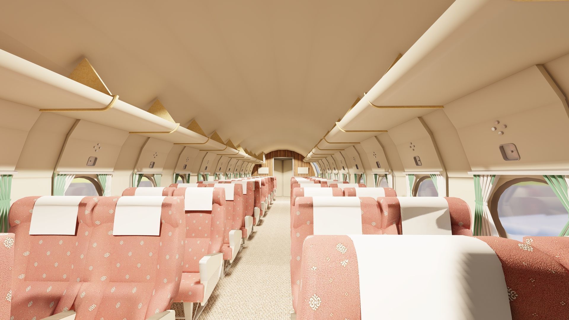 AMERICAN OVERSEAS AIRLINES CONSTELLATION L-049 and DOUGLAS DC-4 3D model_26