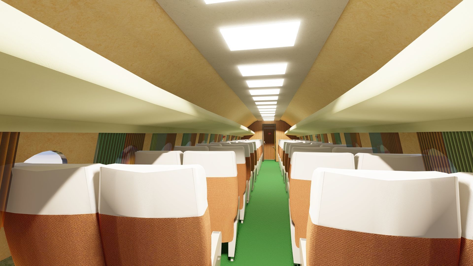 AMERICAN OVERSEAS AIRLINES CONSTELLATION L-049 and DOUGLAS DC-4 3D model_35