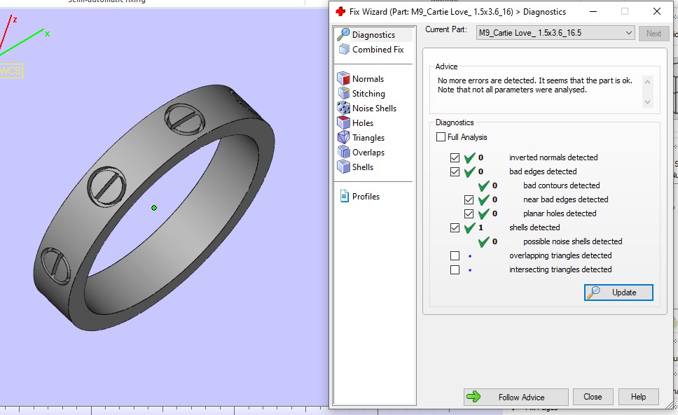 Ring Love Collection All Sizes 3D print model_9