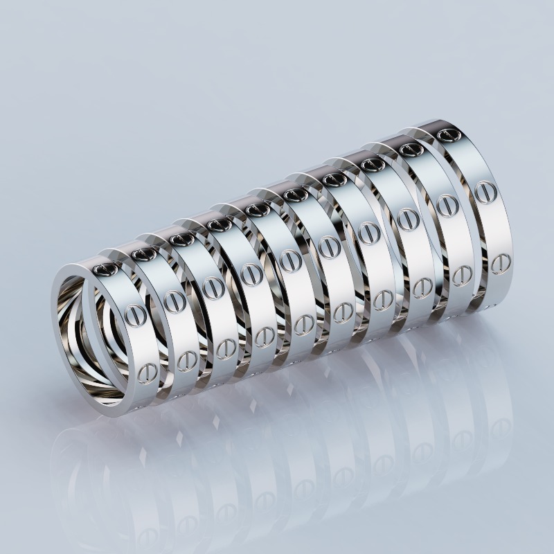 Ring Love Collection All Sizes 3D print model_1