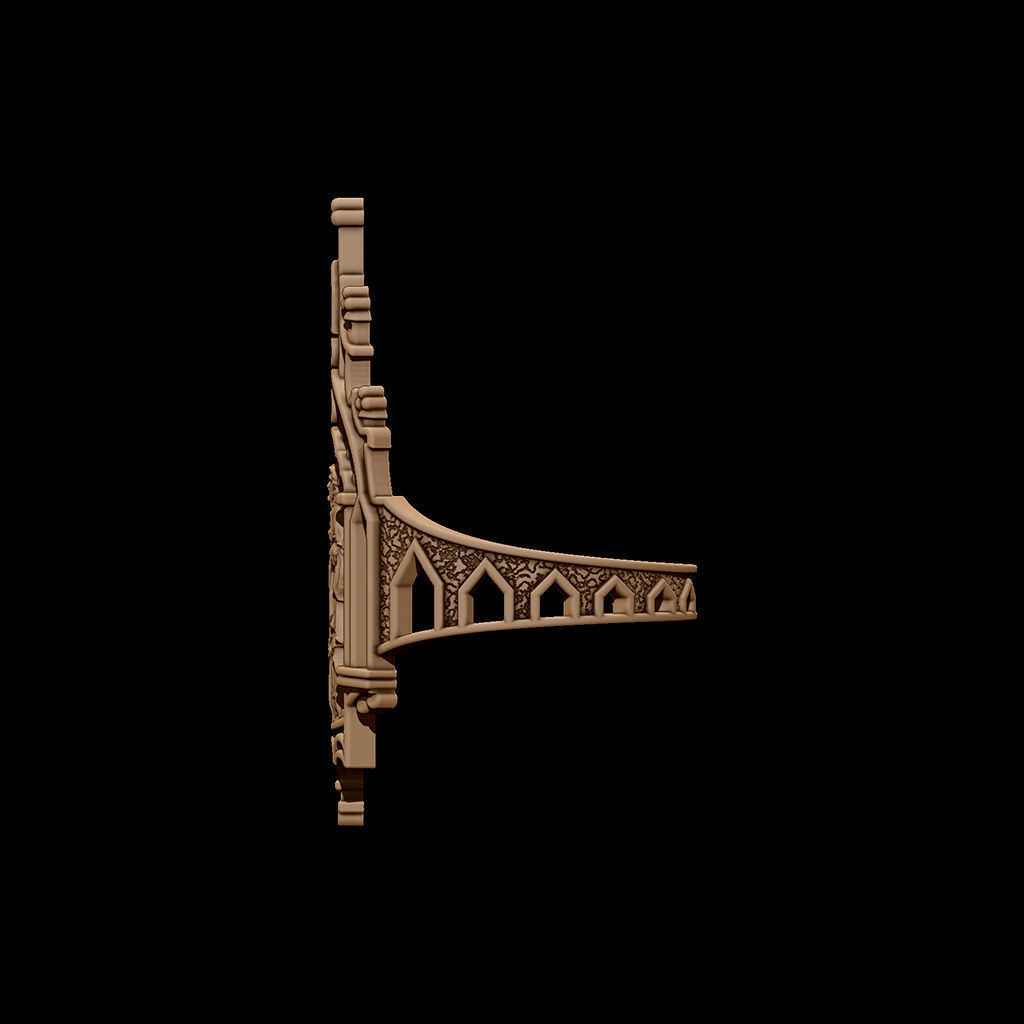 Old monastery Jesus 3D print model_3