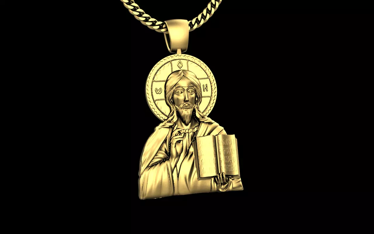 Pendant 140124 orthodox 3D print model