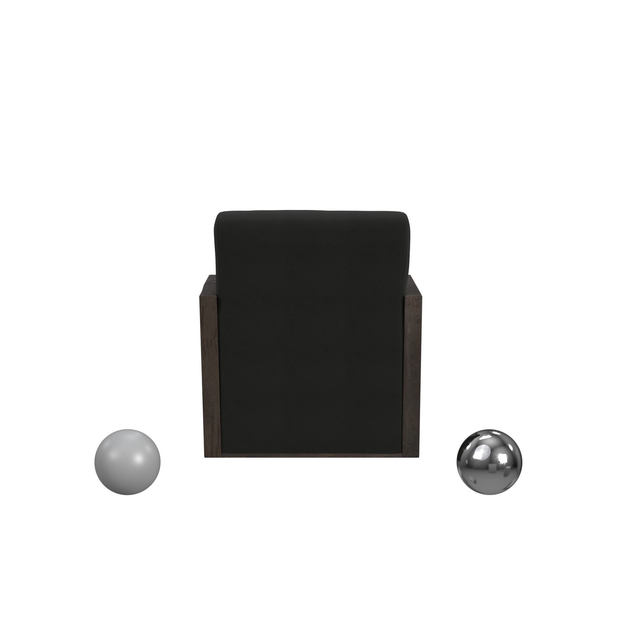 Bassett Mirror Company Asher Accent Chair 3D model_3