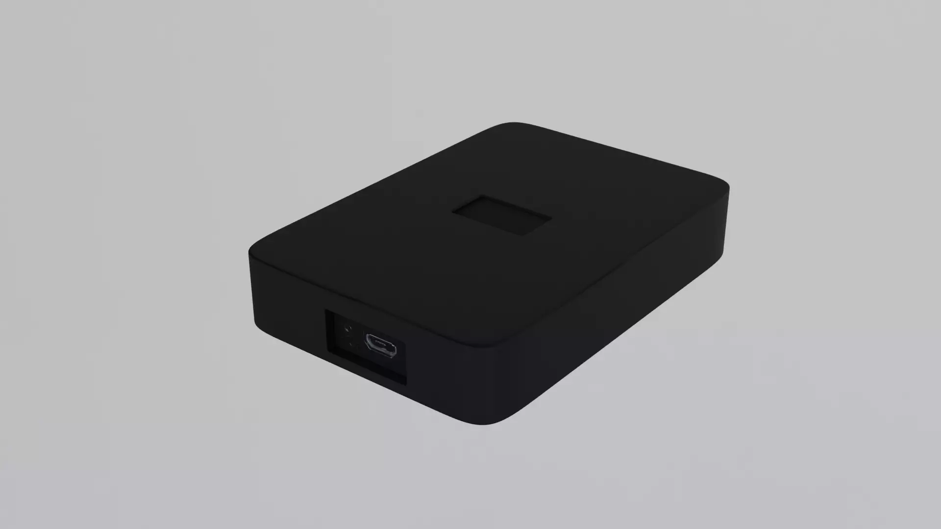 Portable HDD Free low-poly 3D model