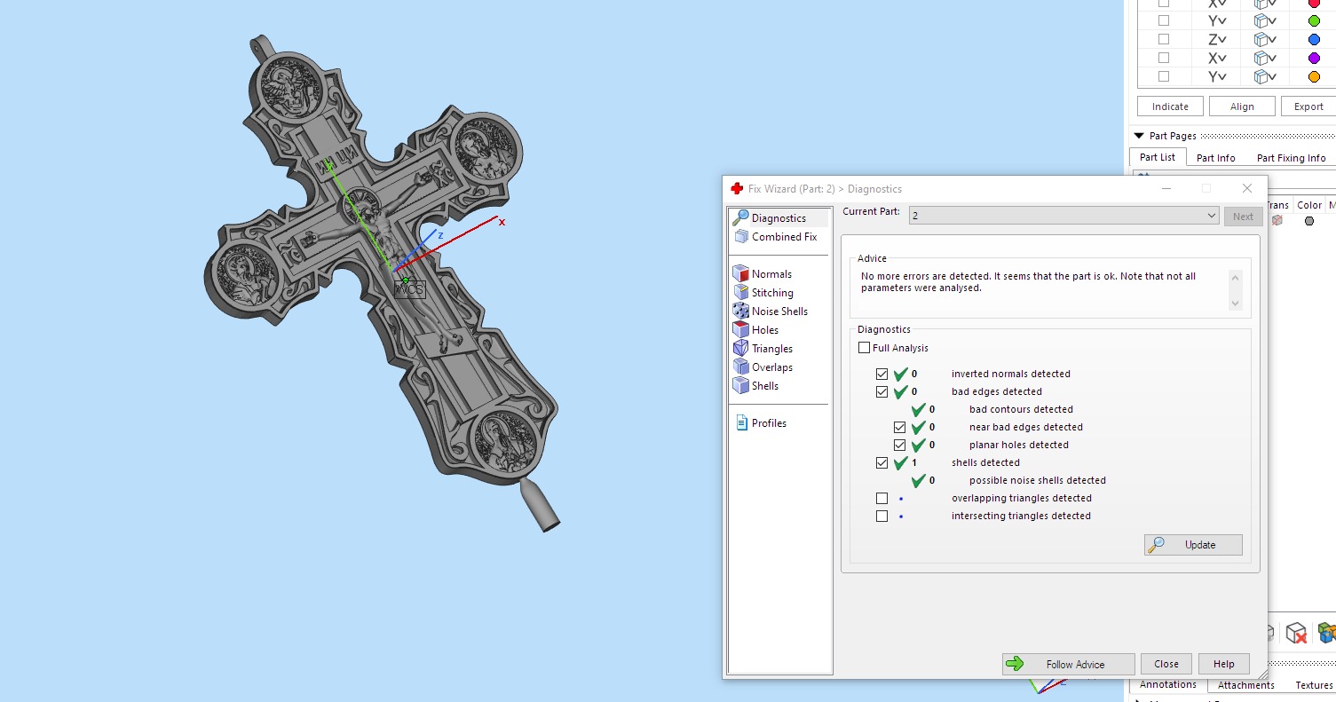 Cross pendant 201124 orthodox 3D print model_9