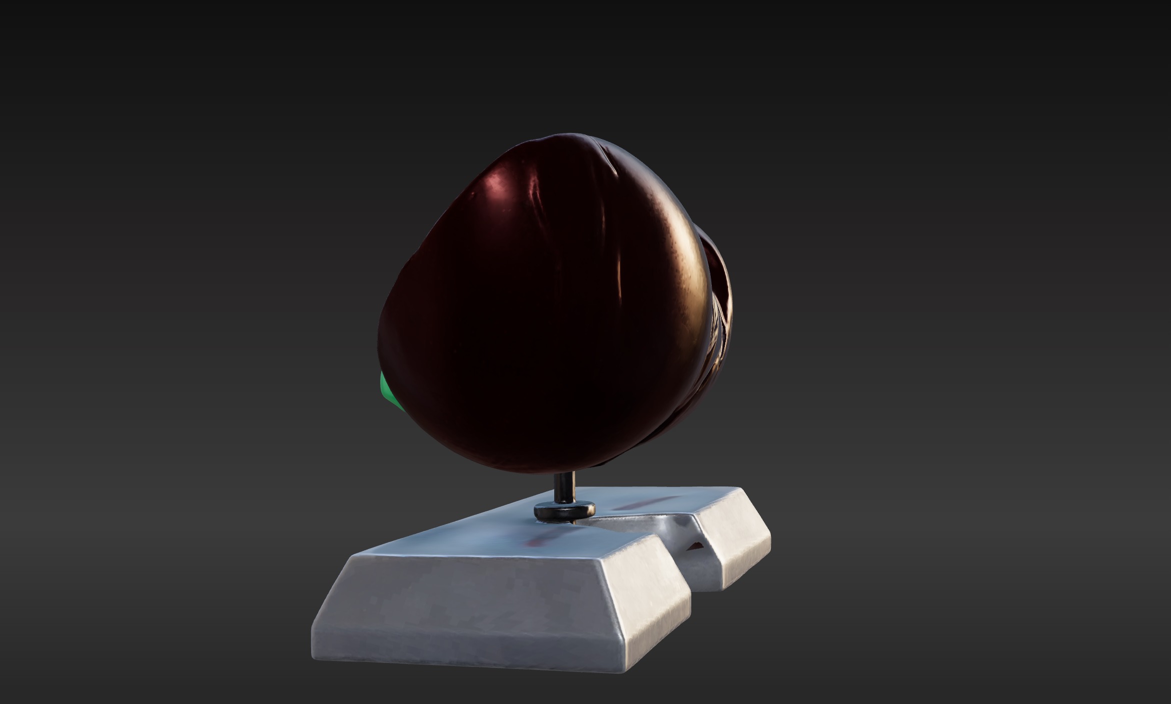 3D Model of Human Liver Anatomy v3 3D print model_4